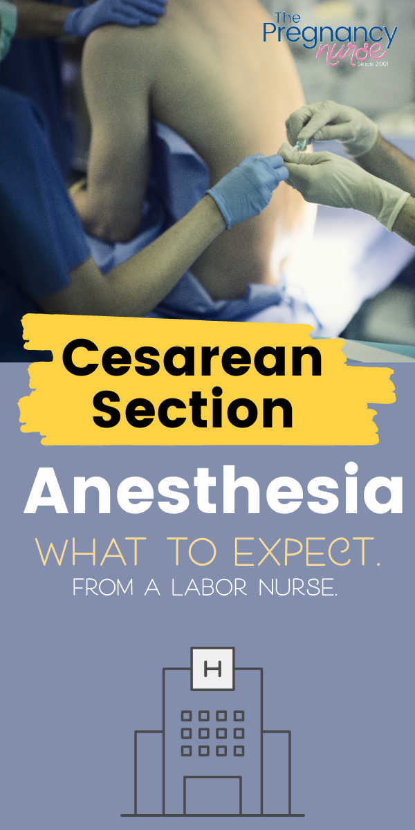 Cesarean Section Anesthesia