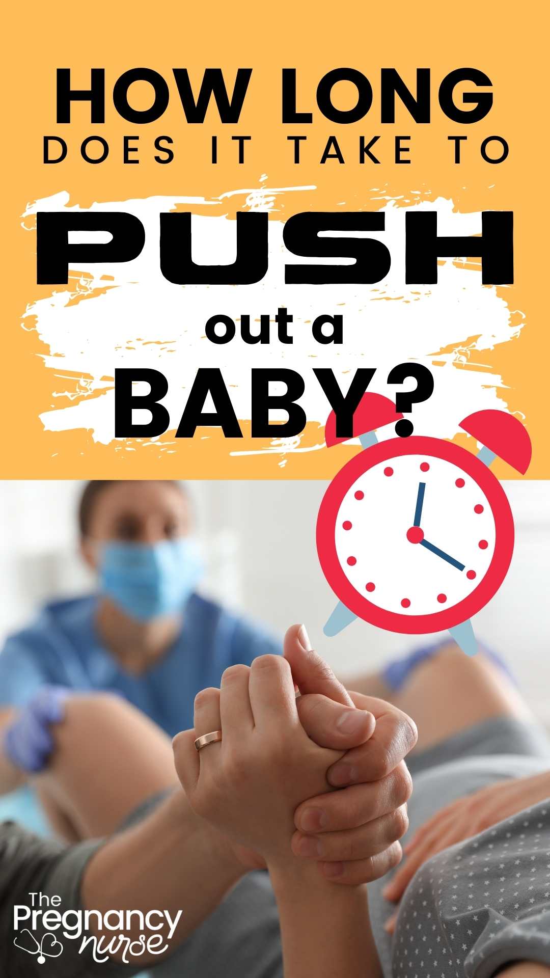 What is the average pushing time of a first baby?