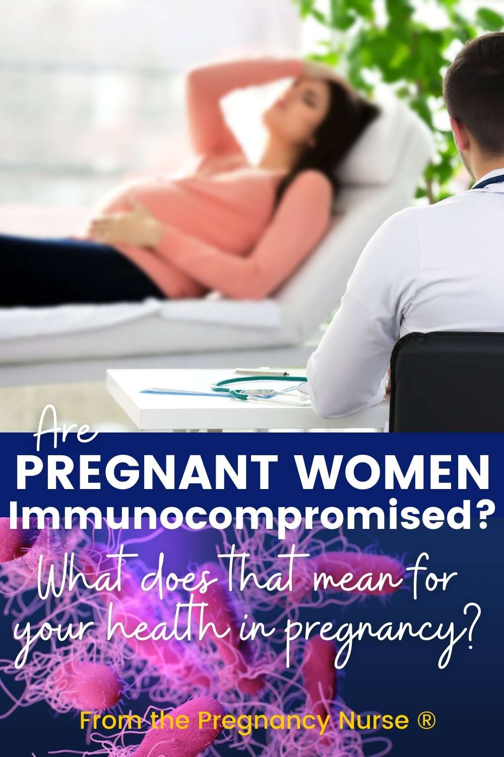 Your immune system gets complicated when you are pregnant. Similar to an organ transplant patient your body is trying to figure out how to both grow a baby and not attack it as a foreign body. Yes, your relationship status with your immune system is complicated.