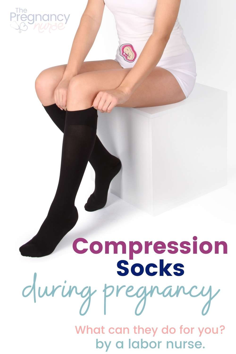 Compression socks can be helpful during pregnancy. When should you start wearing them and what do they even do?