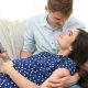 couple taking an online prenatal class