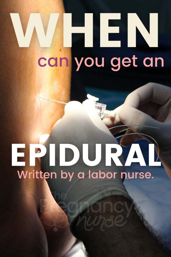 epidural placement