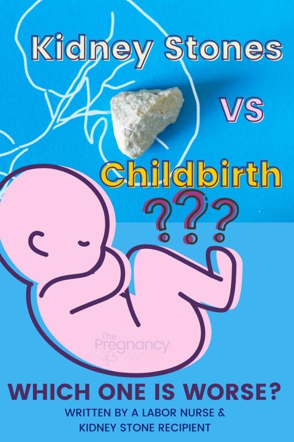 kidney stone vs childbirth / which one is worse?