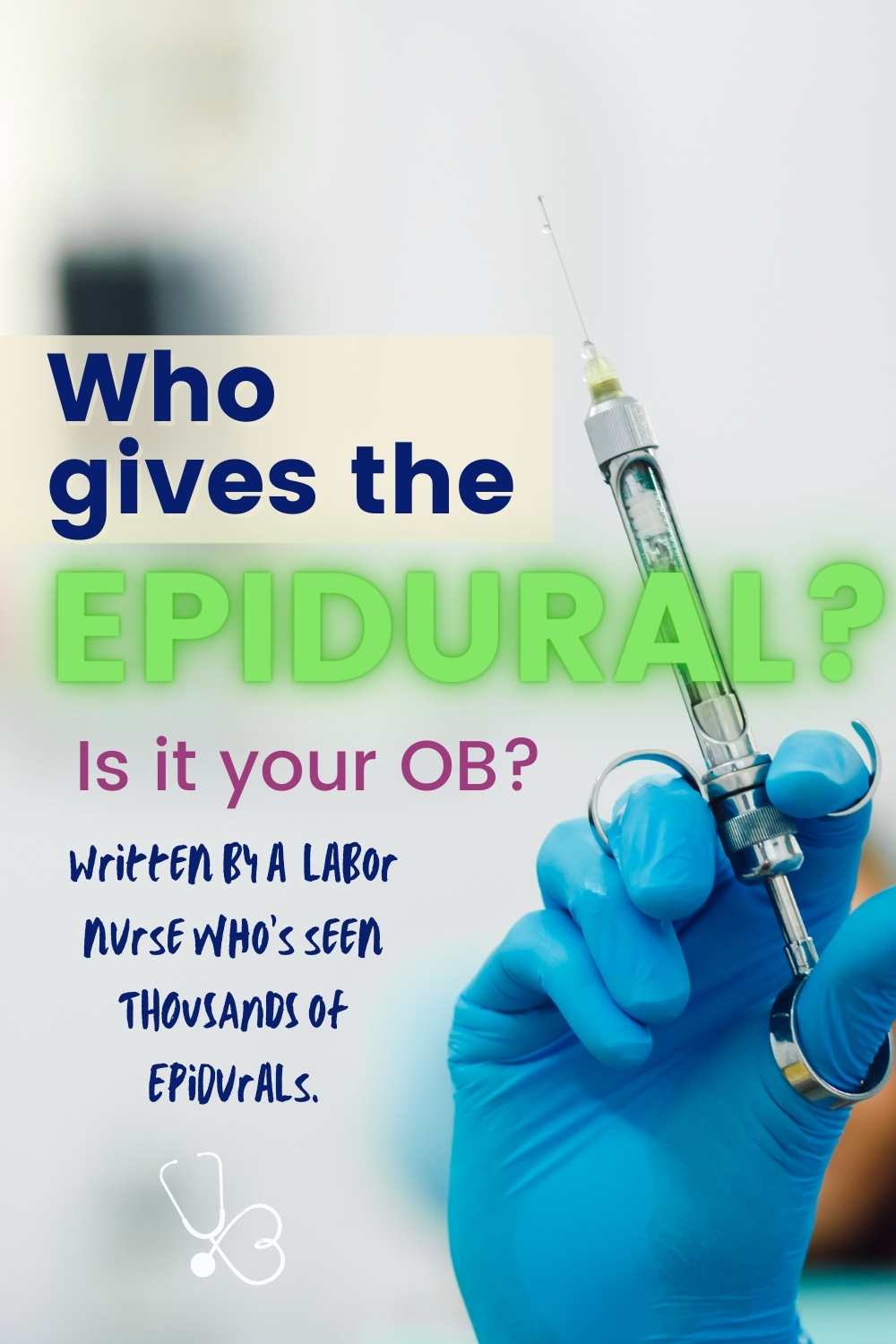 Who puts in your epidural and what types of qualifications do they need to do so? Did you know there are several types of epidurals and that changes who administers them.