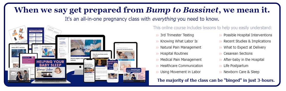 the prenatal class prepares you from bump to bassinet