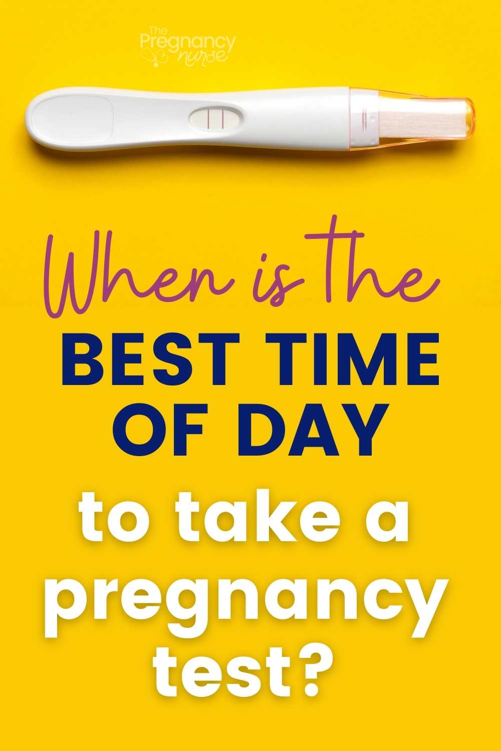 There's no one "right" time to take a pregnancy test. However, doing so at the right time can give you more accurate results. Here are some tips on when to take a pregnancy test for the best results!