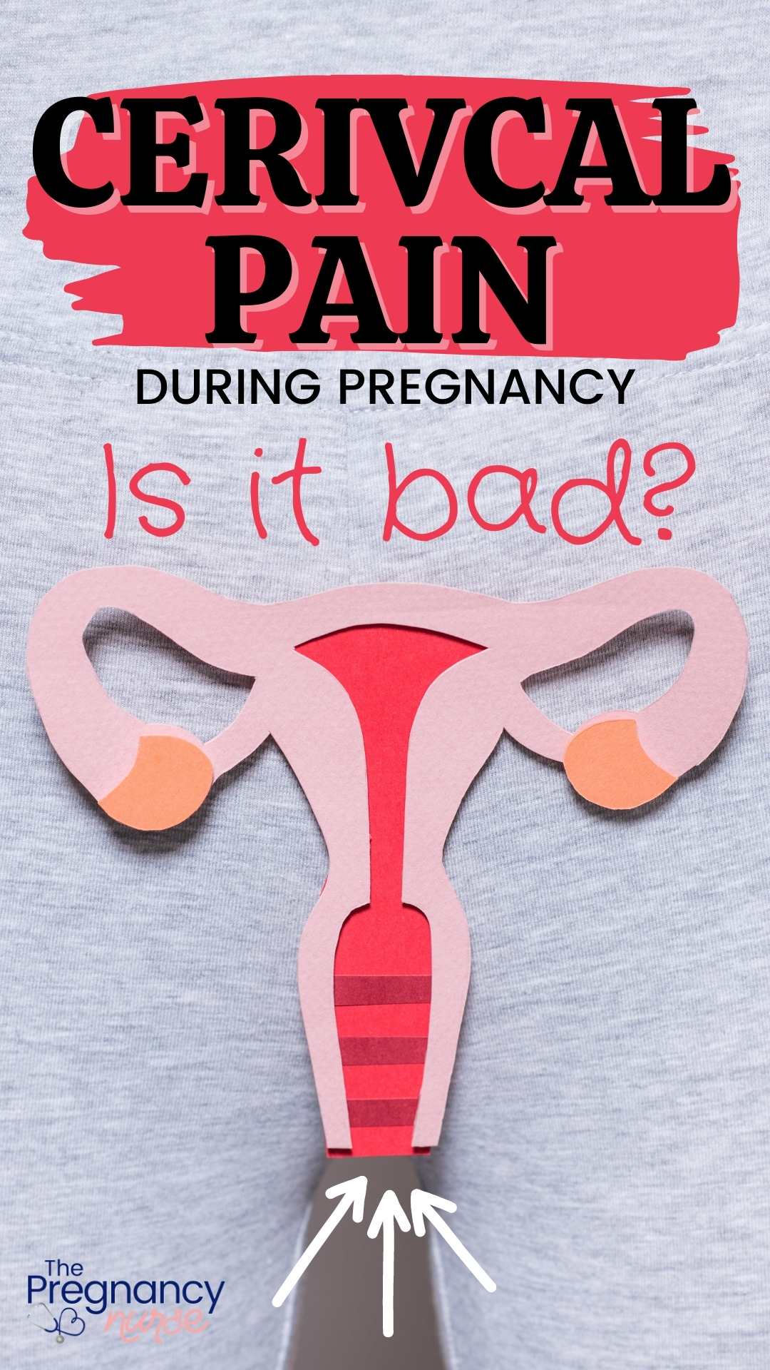 During your third trimester you might experience a sharp pain in your cervix area. This pelvic pain can be a few different things, but today we're going to talk about when it could be a problem. or when you need to seek out your healthcare provider ASAP.