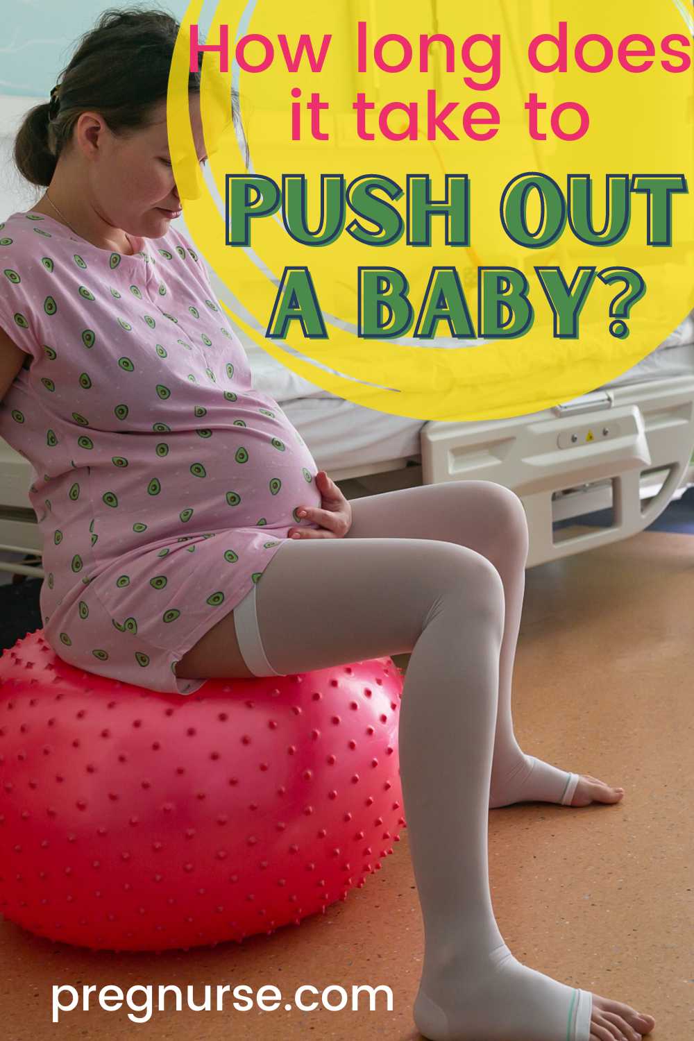 What is the average pushing time of a first baby?