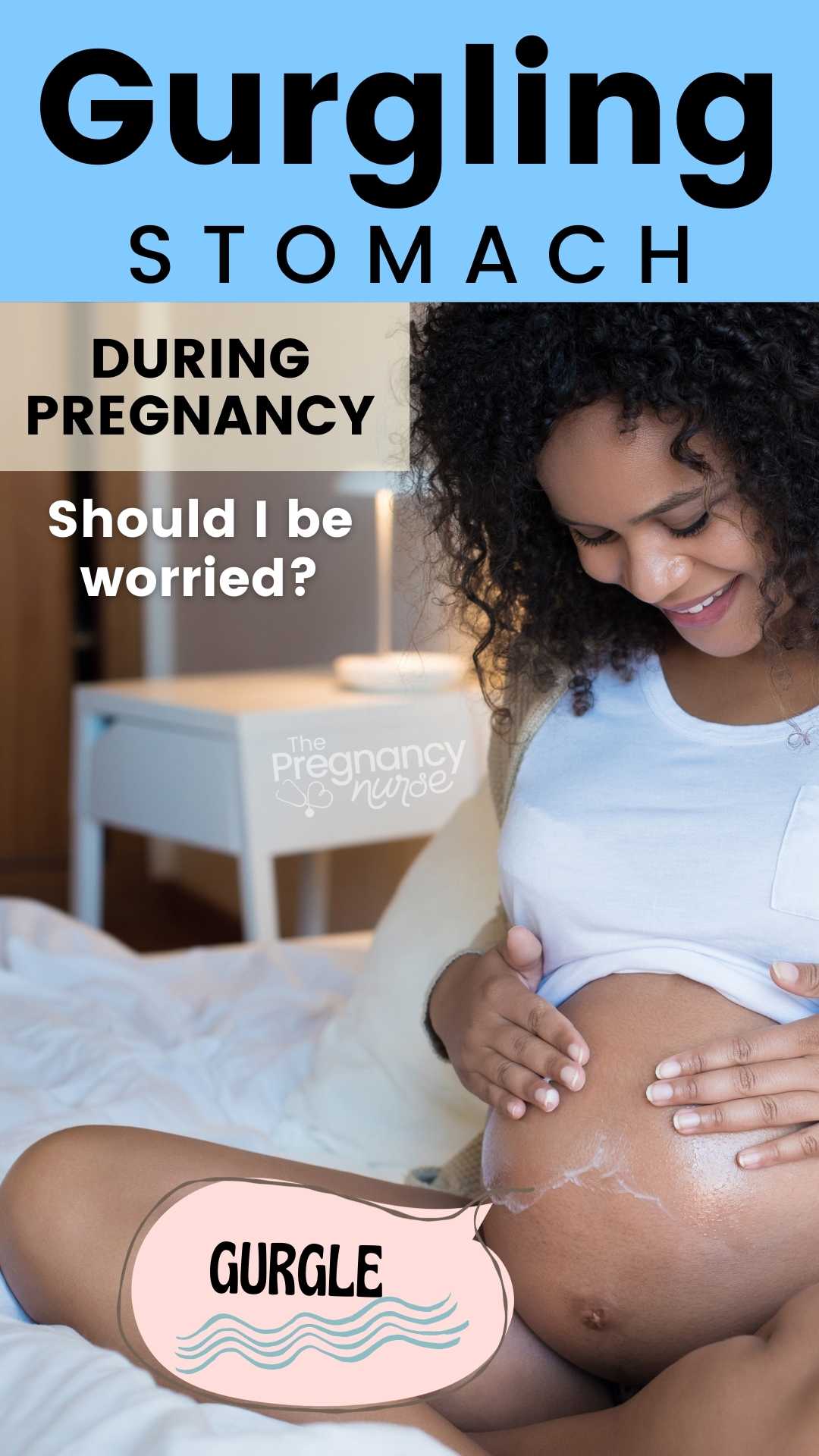 During the second trimester of your pregnancy, you may experience a gurgling stomach. This is a common occurrence and is usually nothing to worry about. Here's what causes it and how to ease the discomfort. Always consult with your health care provider if you are experiencing any concerns during your pregnancy.