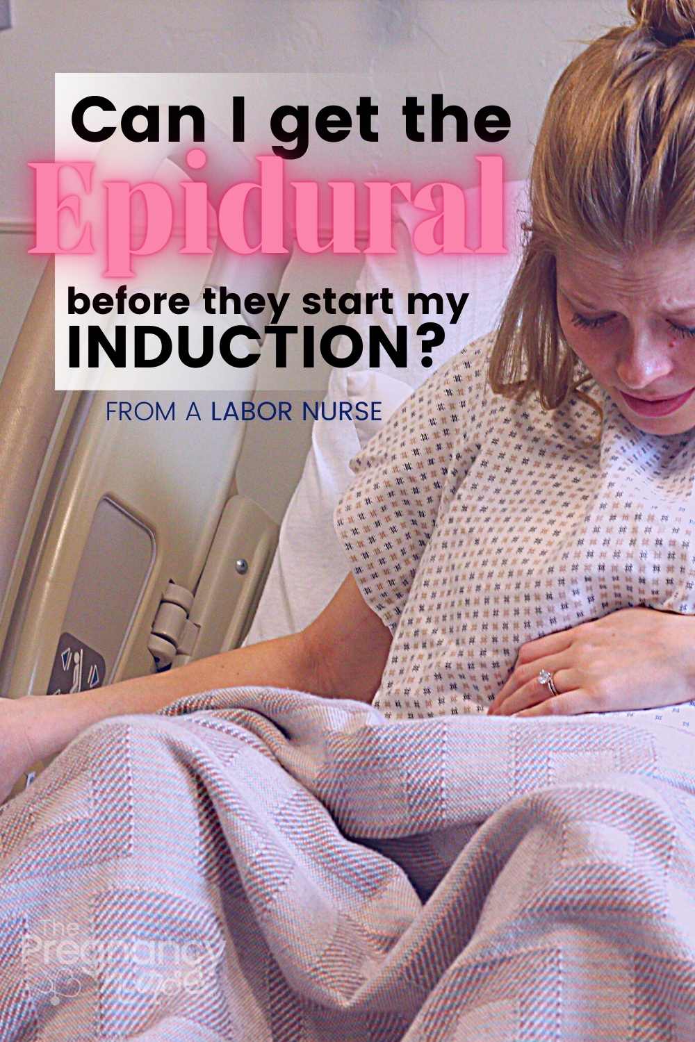 Making the choice to get an epidural during an induction can be confusing. If you know you're going to look for pain relief with an epidural, is there a reason to wait until they actually start your induction?
