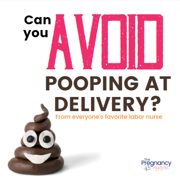 ooop / can you avoid poopipng at delivery?