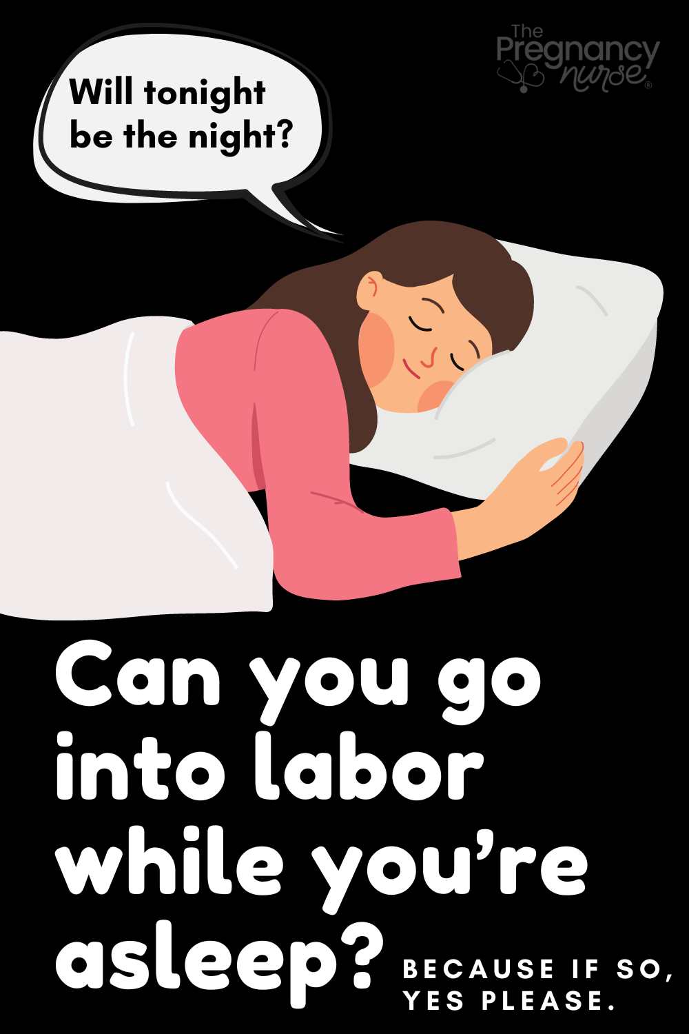 Can labor start while you're sleeping? Can you sleep through early labor? How can you sleep through some of labor. Let's explore those topics.