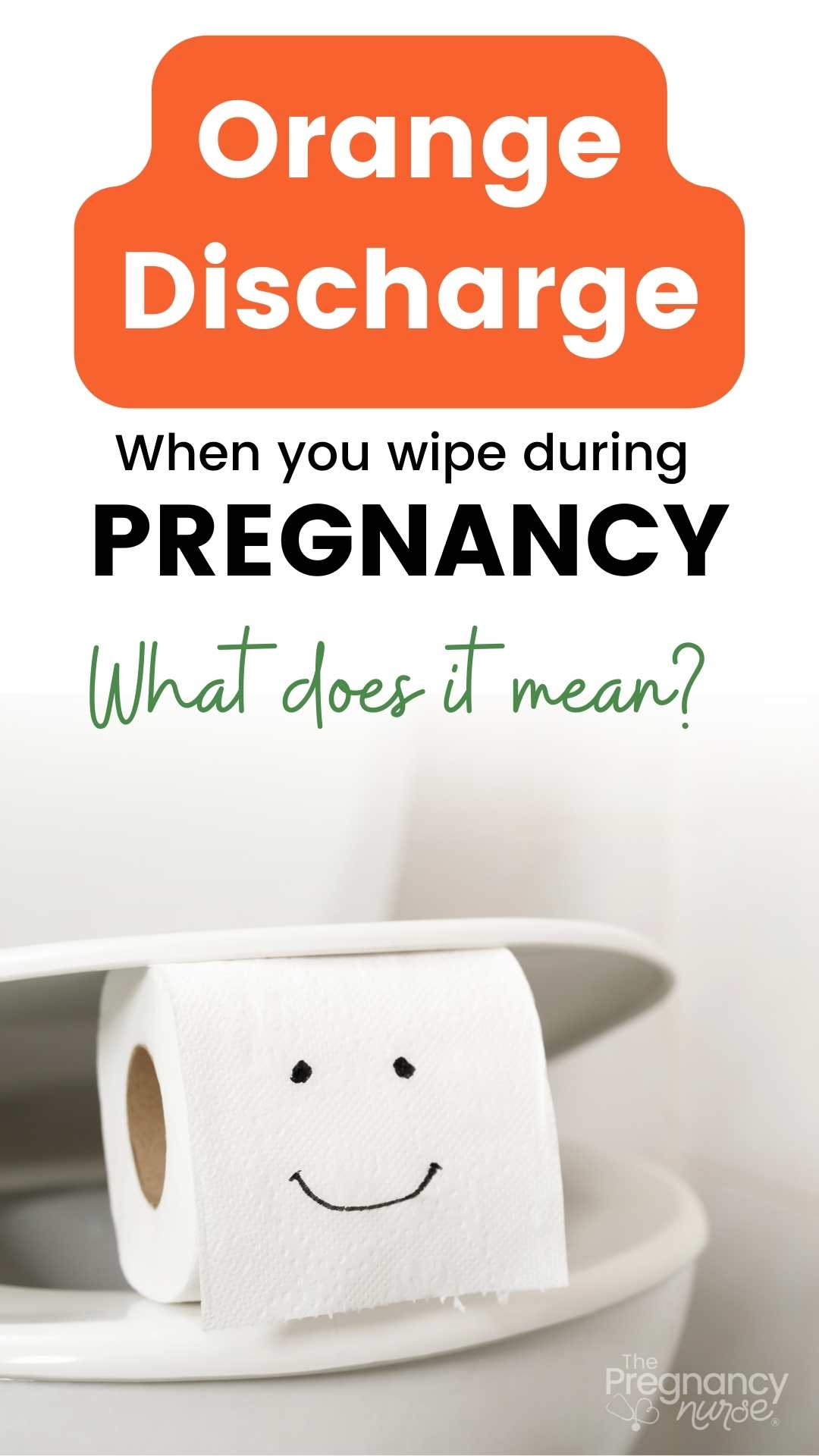 There's a lot of discharge during pregnancy, and it can be confusing. Today we're talking about orange discharge. What could it mean for your pregnancy? If you're worried, always talk to your doctor. But hopefully this article will help put your mind at ease a little bit!