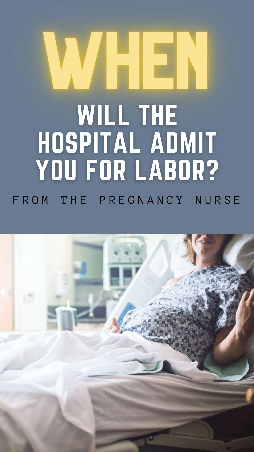 Most people want to avoid going to the hospital only to be sent home. Here are some tips on when you should go to the hospital for labor based on what most hospitals consider "active labor." Knowing these things ahead of time can help you feel more prepared and confident about your decision!