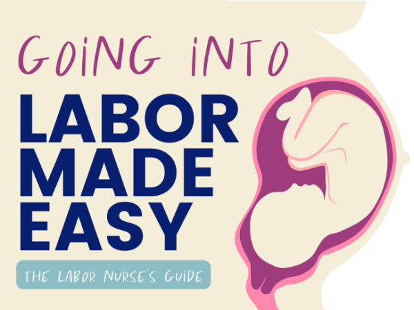 going into labor made easy / pregnant uterus