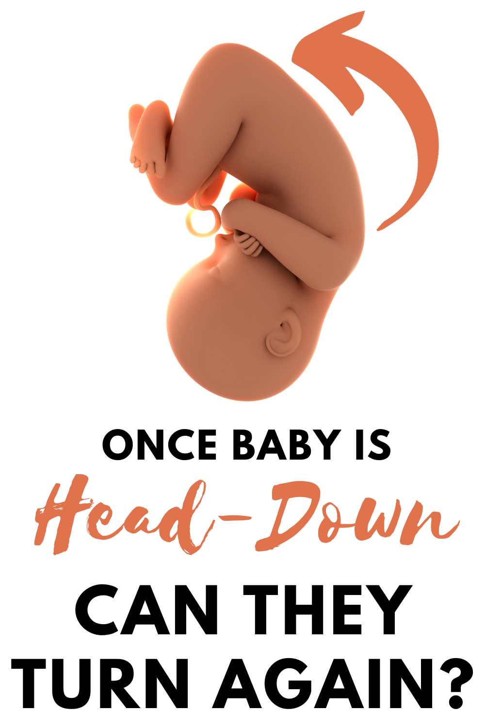 Having your baby in the head down position during the end of your pregnancy is an important step in having a healthy delivery. However, once they are positioned this way, you may be wondering if they can still turn again. The answer is yes! While the likelihood of your baby turning again decreases as you near your estimated due date, it's still possible for them to move around and change positions. Be sure to talk to your doctor about any changes you notice - such as an increase or decrease in movement - so that they can assess the situation and provide you with peace of mind.