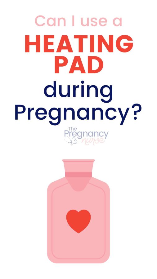 hot water bottle / can I use a heating pad during pregnancy?