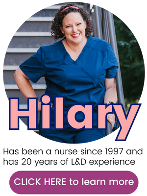 Hilary has been a nurse since 1997 and has 20 years of L&D experience
