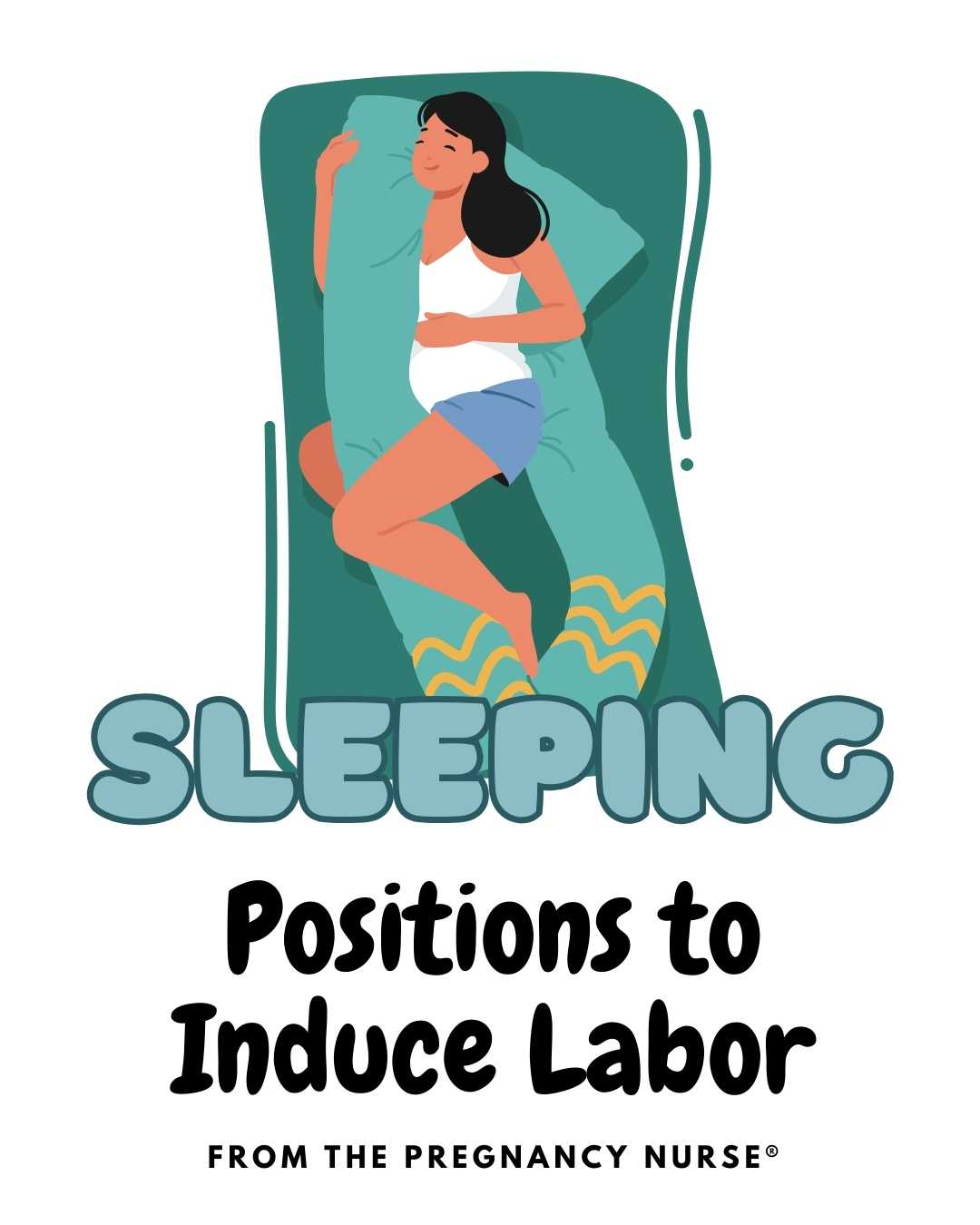 Discover the Sims position for a more comfortable sleep during your third trimester and how it can encourage your baby to turn into a good position for delivery. Get ready to ease into labor!