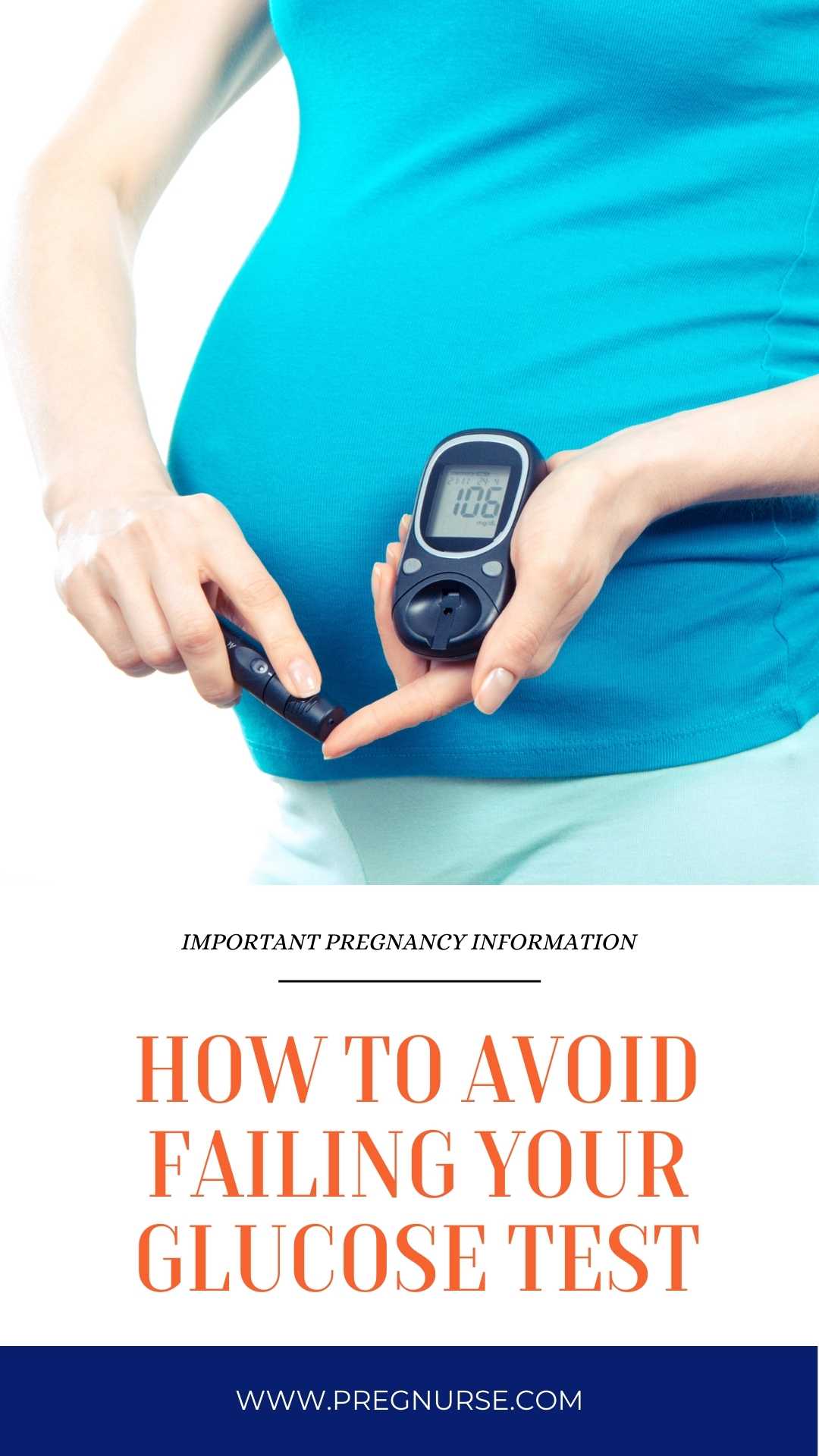 It is important to test for gestational diabetes during pregnancy. In order to do that they have a glucose tolerance screening test to diagnose gestational diabetes.