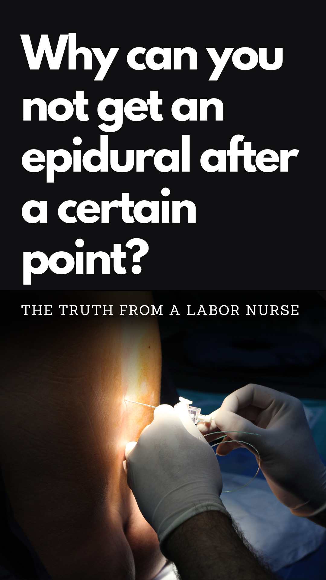 When is it too late for an epidural? You thought an epidural was your saving grace for labor pain, but did you know there's a deadline on when you can get one? Diving into the world of epidurals, we unravel the reasons behind this crucial cut-off point, and why it might not be as flexible as you think. Stay tuned!