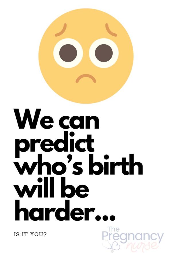 worried face emoji // we can predict who's birth will be harder