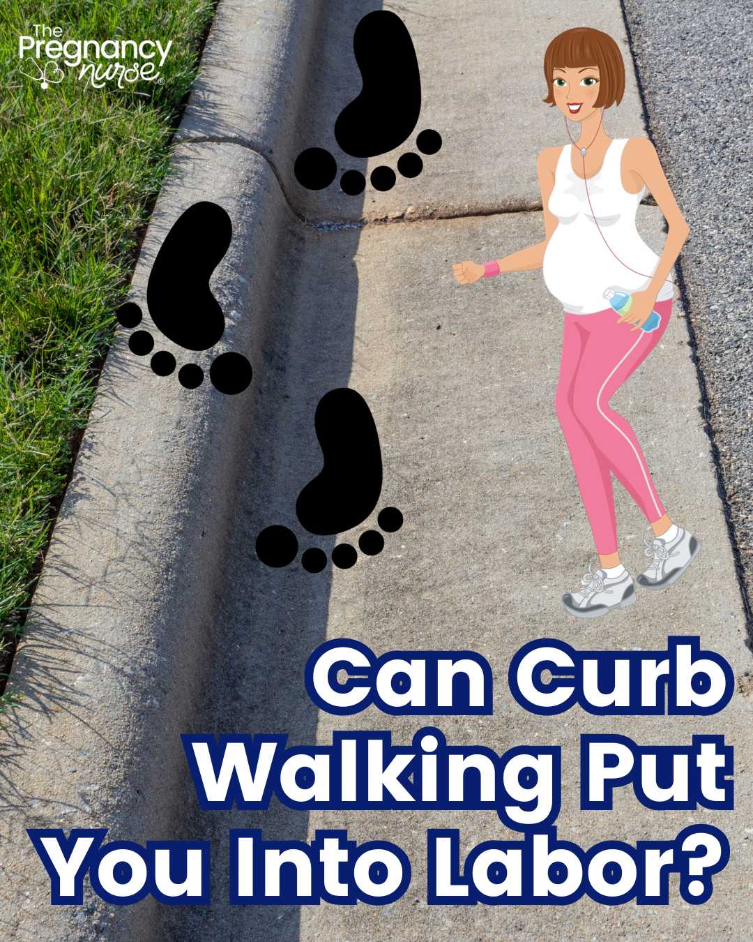 You're so pregnant, you're DONE and you want that baby out.  Someone suggest curb walking.  In fact, we talked about in my episode on how to induce labor.  Is using curb walking to induce labor smart?  I think the answer is no.  It wont' put you into labor unless you're already there.  But let's talk about when it CAN help things move along!