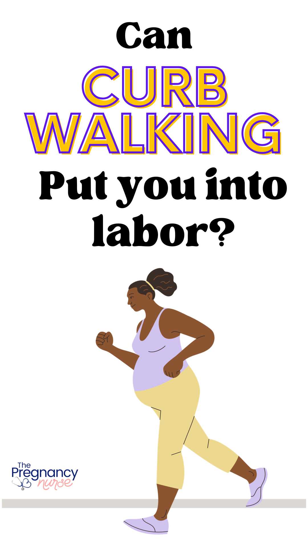 You're so pregnant, you're DONE and you want that baby out.  Someone suggest curb walking.  In fact, we talked about in my episode on how to induce labor.  Is using curb walking to induce labor smart?  I think the answer is no.  It wont' put you into labor unless you're already there.  But let's talk about when it CAN help things move along!