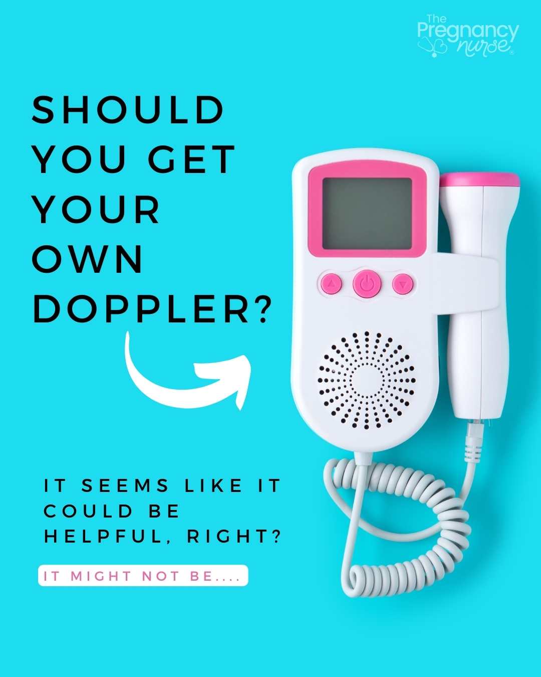 Are you considering getting your own fetal doppler? 🤔 Check out our fun and informative guide to help you decide whether it's a smart choice or not! 🎉🎉