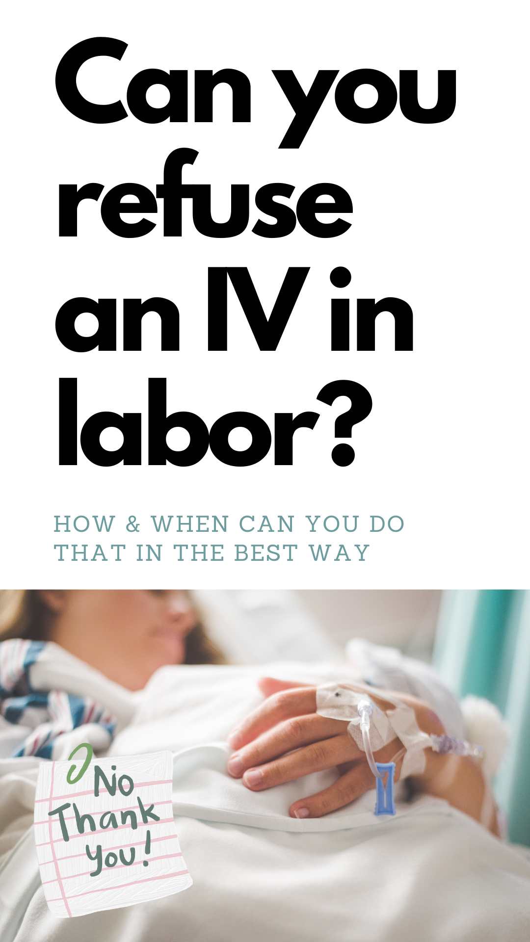 Delve into this informative guide on the IV during labor. Understand why it is recommended, when it becomes a necessity, what alternatives exist, and how to handle it should you decide against it. Plus, discover the unknown secret of the saline lock - a refreshing alternative for those who dislike the feeling of being hooked up to an IV.