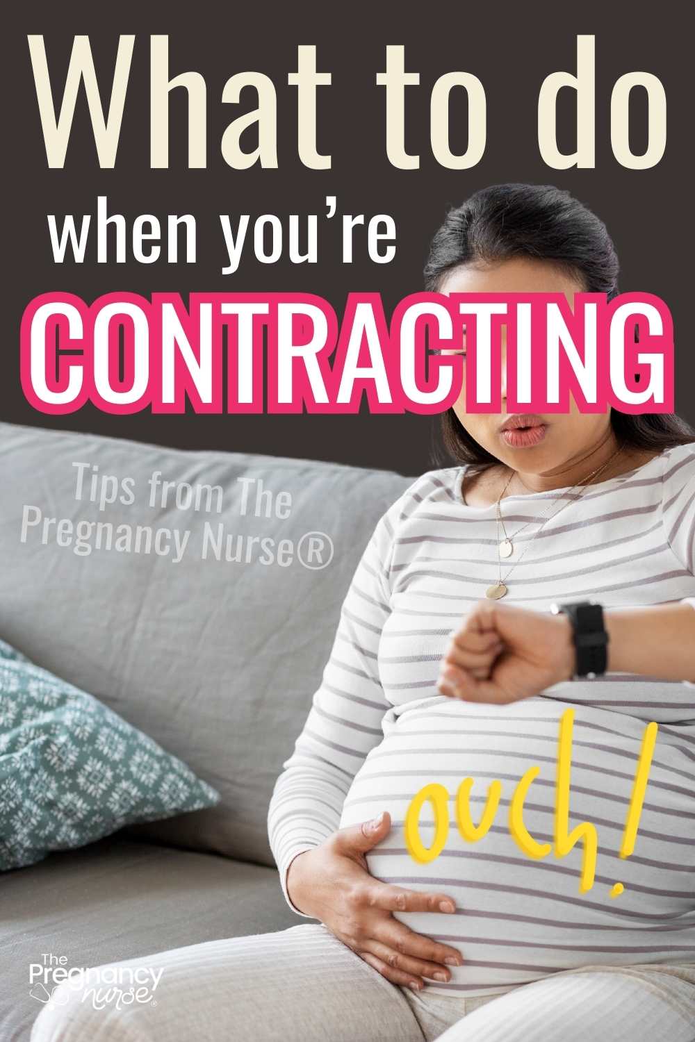 Is it time? Or, not yet? Contractions can be puzzling. Unravel the mystery with us as we share some vital tips on what to do when contractions hit. Stay calm, monitor, and act smart. Click through for more!