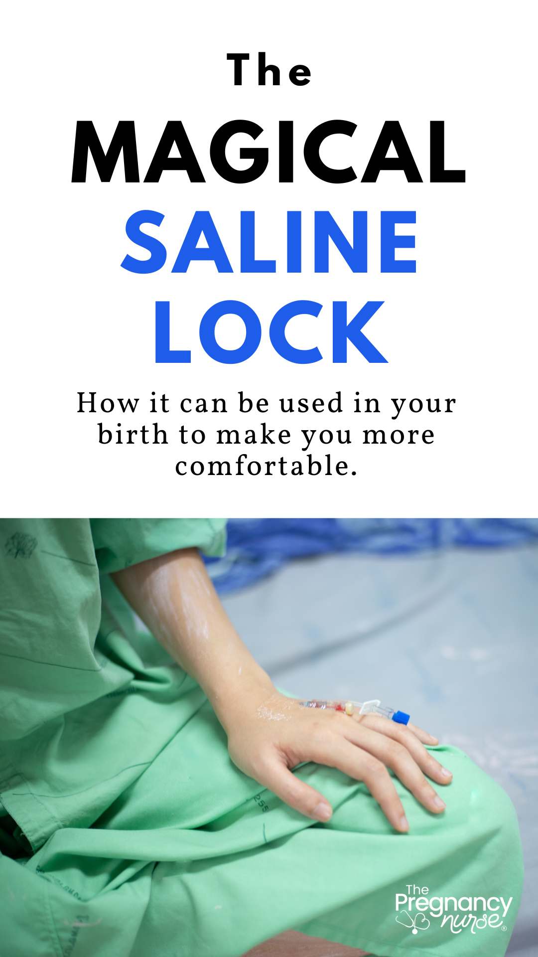 Are you a soon-to-be mom looking for more autonomy during your labor? This informative pin is all about the saline lock. It's meant for lower risk births, and leaves just a port for quick medication access without a constant tube in your arm. Learn who can use it, its pros and cons, where it goes, and how to find out if it's right for you.