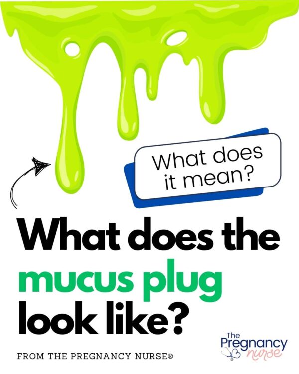 mucus dripping // what does the mucus plug look like // what does it mean?