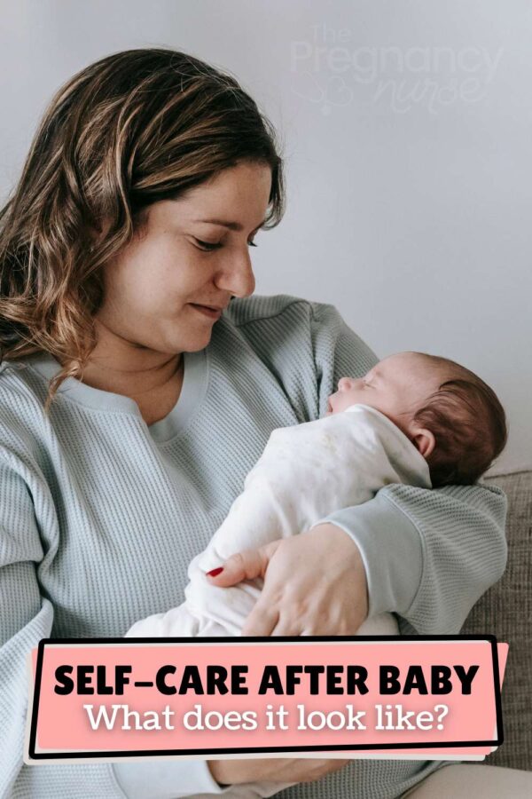 mom & new baby. self care after baby -- what does it look like?