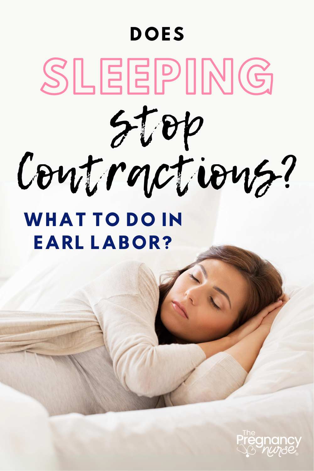 Does sleeping make your contractions fade away? Let's explore this prevailing myth and understand the dynamics of early labor contractions. Know the difference between Braxton Hicks and actual contractions and how sleep affects both.