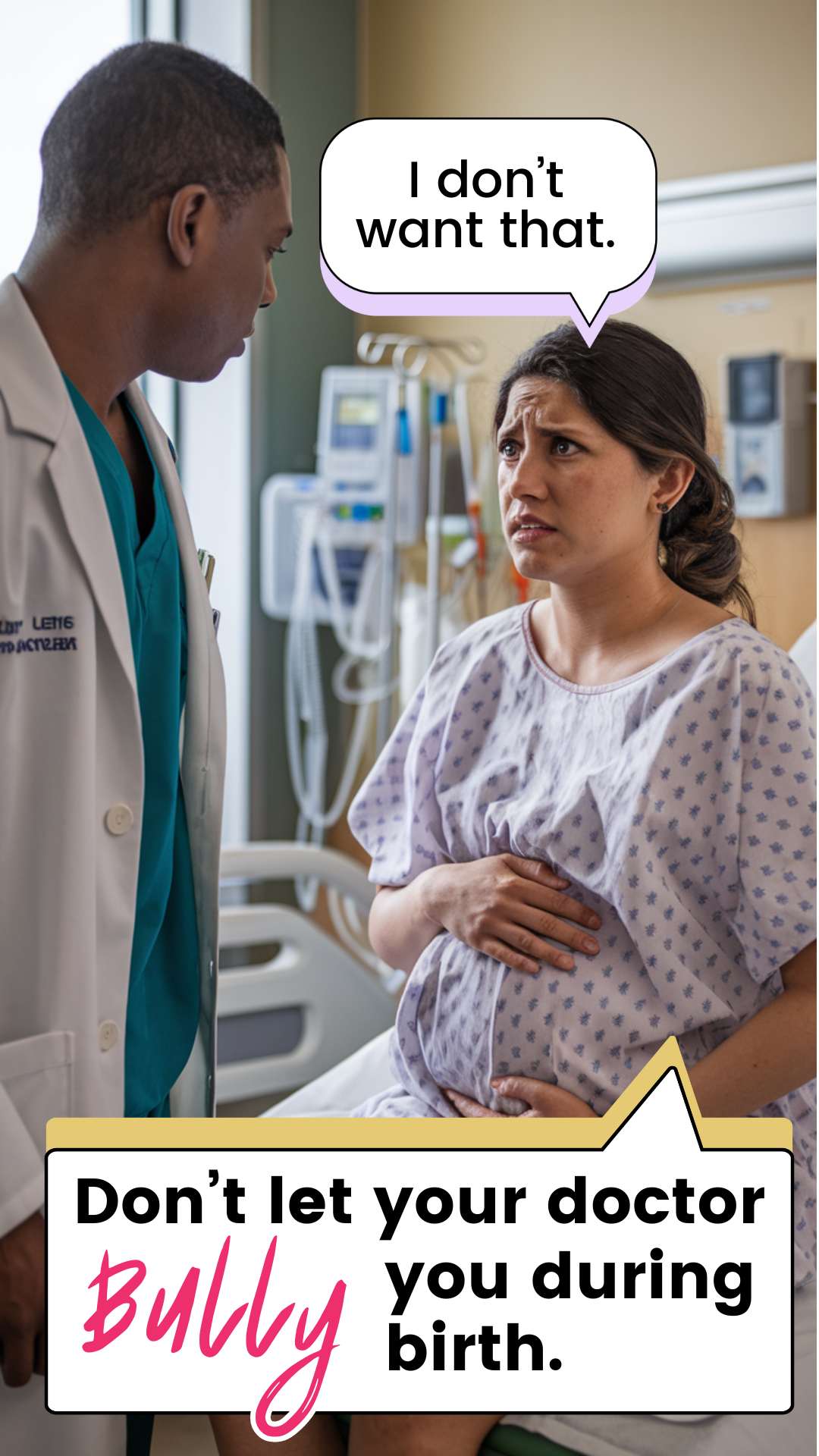 Want to stay informed and in control during your labor? When something is unclear or you're feeling overwhelmed, don't hesitate to ask 'why'. Understanding the reasons behind each action provides confidence and allows you to make informed decisions during the process. Learn more here.