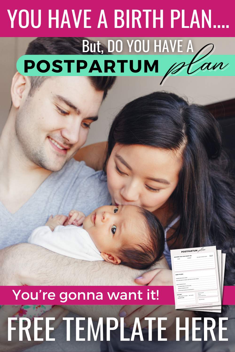 Are you expecting? Discover the 5 things you need to consider when preparing your postpartum plan. Save yourself from the overwhelming surprises of post-birth life, download our free template now!