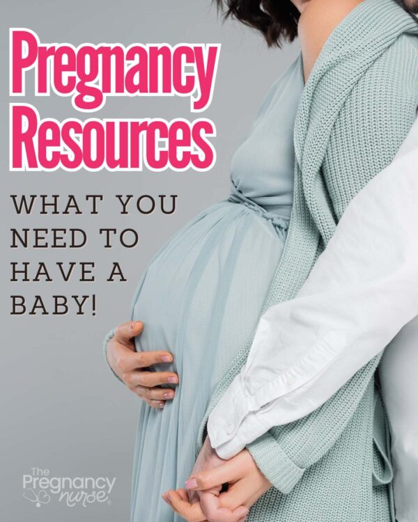 loving pregnant couple // pregnancy resources -- what you need to have a baby!