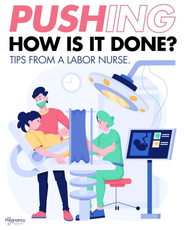 pregnant patient pushing //  PUSHING how is it done?  Tips from a labor nurse