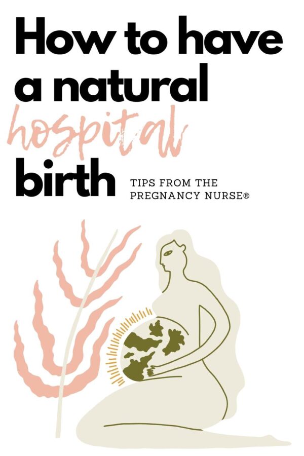 mother nature pregnant/ / how to have a natural hospital birth