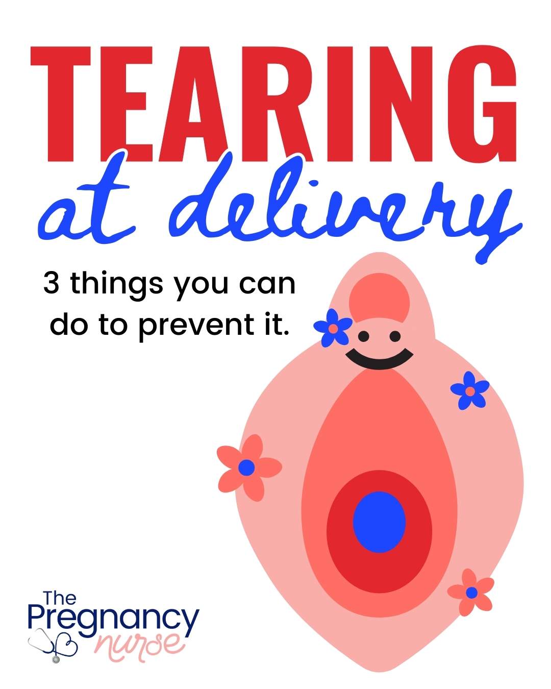 tearing at delivery -- 3 things you can do prevent it.