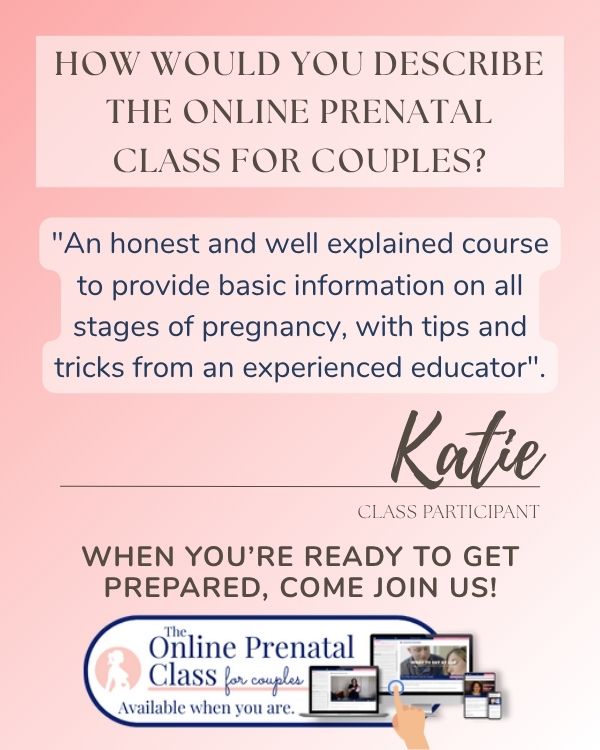 "An honest and well explained course to provide basic information on all stages of pregnancy, with tips and tricks from an experienced educator".