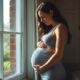 pregnant woman in pain