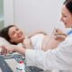 pregnant woman getting an ultrasound