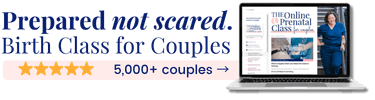 Prepared NOT SCARED // birth class for couples
