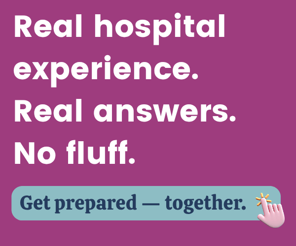 Real hospital experience. Real answers. No fluff.
