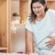 pregnant woman in pain