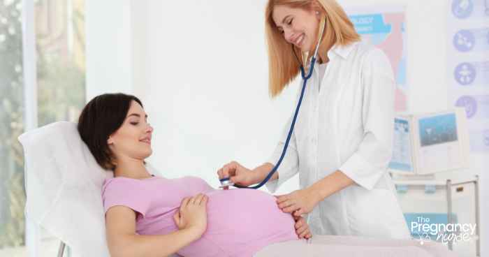 pregnant woman, doctor
